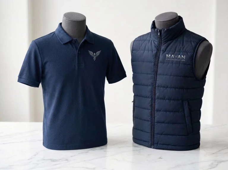 busts polo shirts and vest mayan